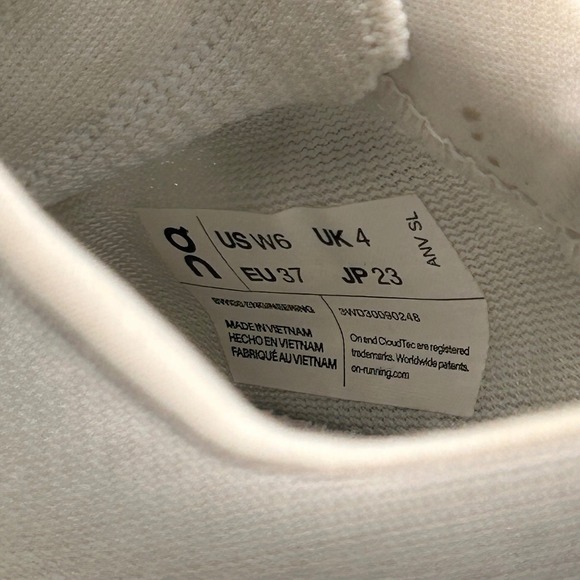 ON Cloudeclipse Running Shoes Womens 6 Sneakers Light Grey Running Athletic - Picture 6 of 7